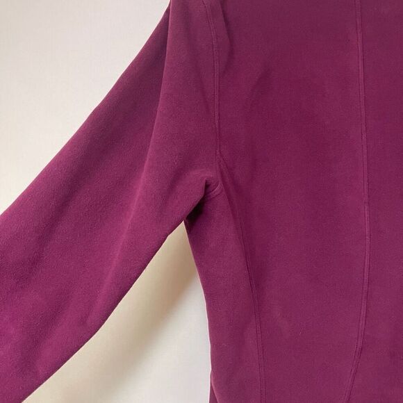 The North Face Women's Large Morning Glory Fleece Jacket Full Zip Purple Pink - Picture 9 of 12